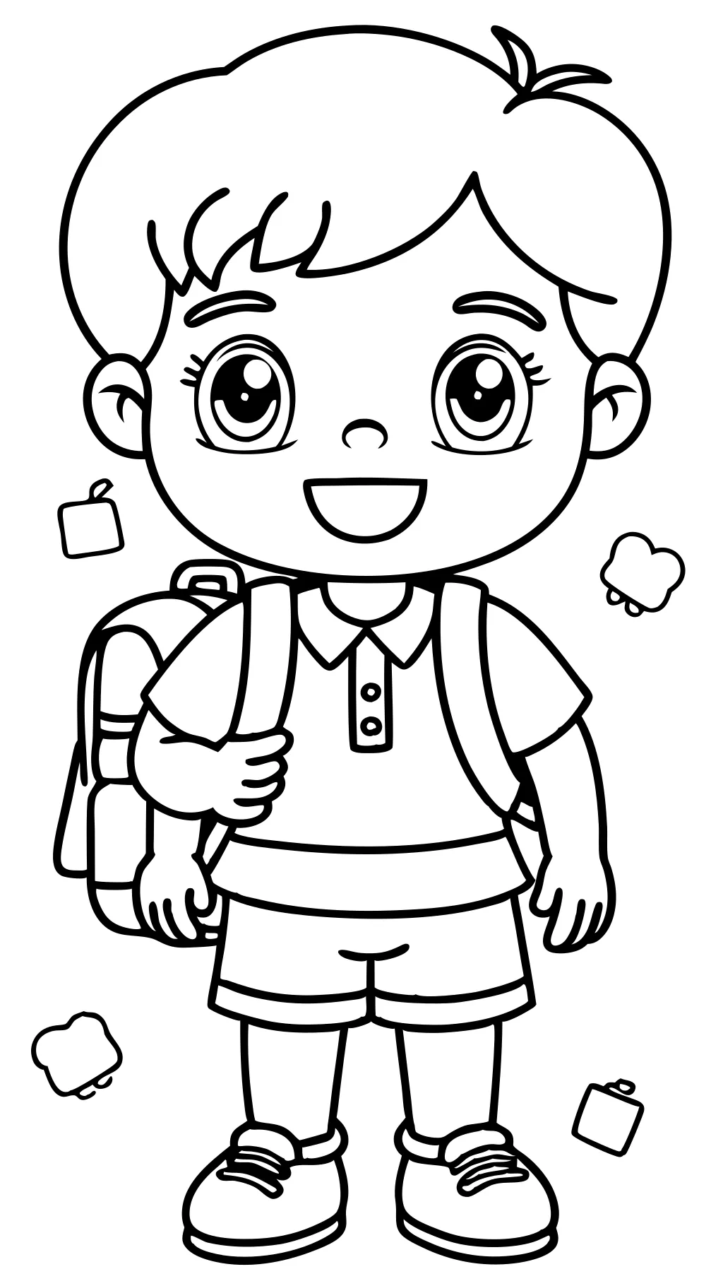 first day of kindergarten coloring pages